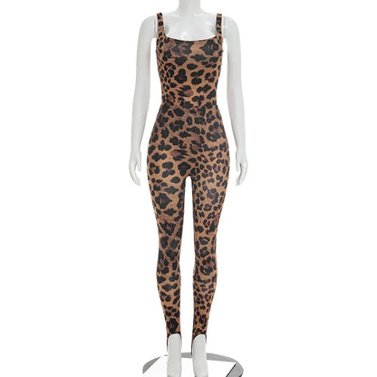 Summer Leopard Tops 2 Piece Pant Set Outfits 2026 Women Clothes Y2K Tracksuit Sexy Elegant Crop T Shirts Two Piece Sets