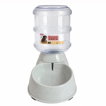 Large Capacity Pet Feeder Bowls Small Dog Food Bowl Automatic Water Dispenser Cat Bowls Pets Feeding Bowls Drink Water Bowl