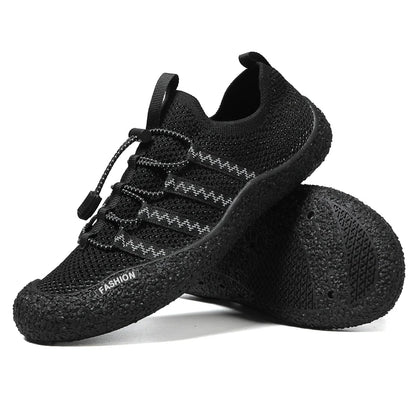 Barefoot Beach Wading Shoes Men's Quick Dry Mesh Water Sports Shoes Women Anti-slip Seaside Aqua Shoes Outdoor Wading Sneakers
