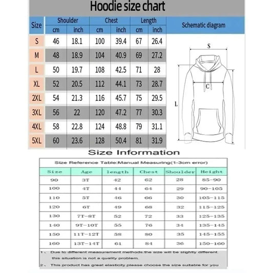 Dragon Ball Comics Co Branded Printed Hoodie Men's and Women's Autumn/Winter New Loose Casual Harajuku Parent-child Sweater Top