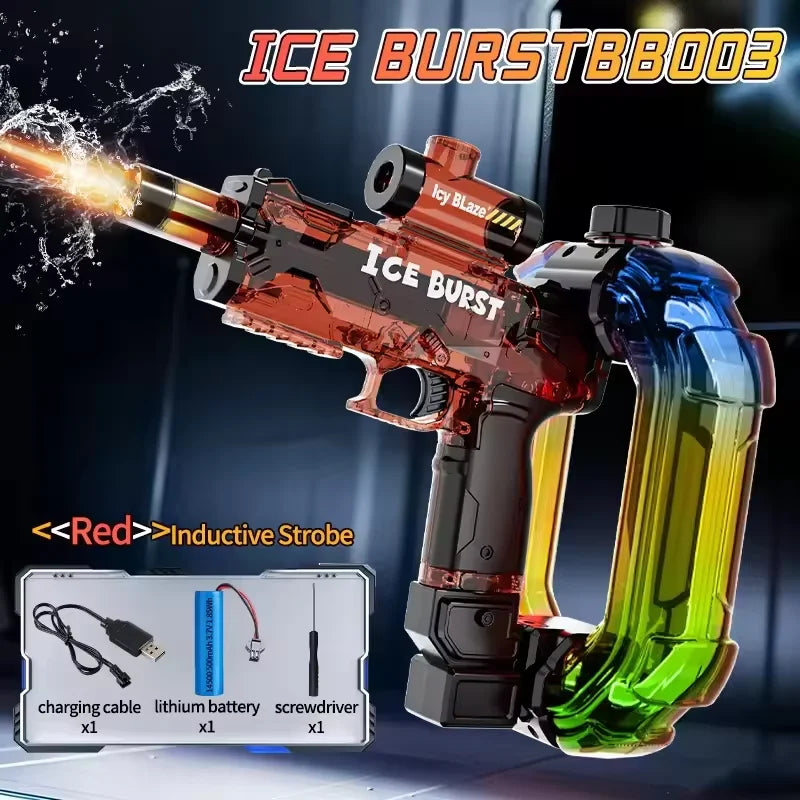 Simulated Firing Electric Water Guns for Children Powerful Continuous Shooting Automatic Water Blasters Summer Outdoor Kids Toys