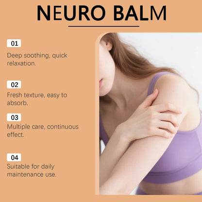 50g Nerve Relief Balm Fast Acting Joint Discomfort Deep Penetrating Knee Shoulder Support Muscle Rub Natural Formula Support
