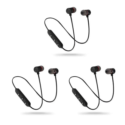 1/2/3/4pcs Bluetooth Earphone Sports Neckband Magnetic Wireless Earphones Stereo Earbuds Music Headphones With Mic For Xiaomi