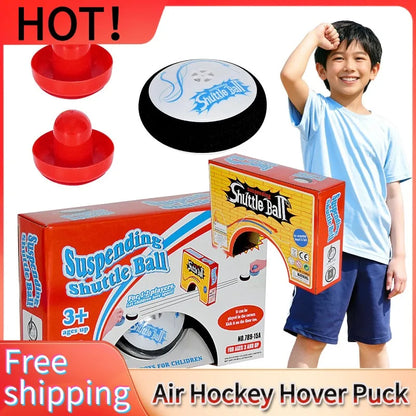 Air Hockeys Hover Puck Electric Floating Game Air Hockeys Tabletop Action Game Kids Potable Action Game Hockey Pucks Board Game