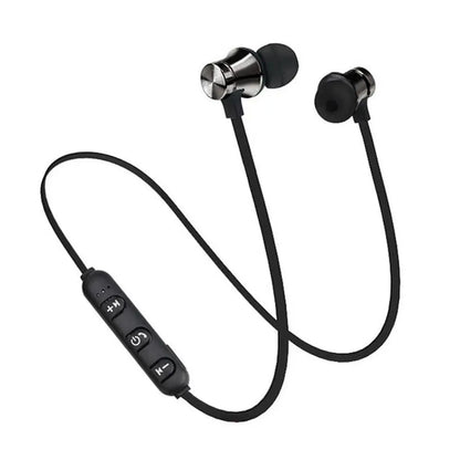 Magnetic Neckband Wireless Earphones Lightweight Neckband Earbuds Sweatproof Outdoor Exercise For Gym Workout Travel Accessories