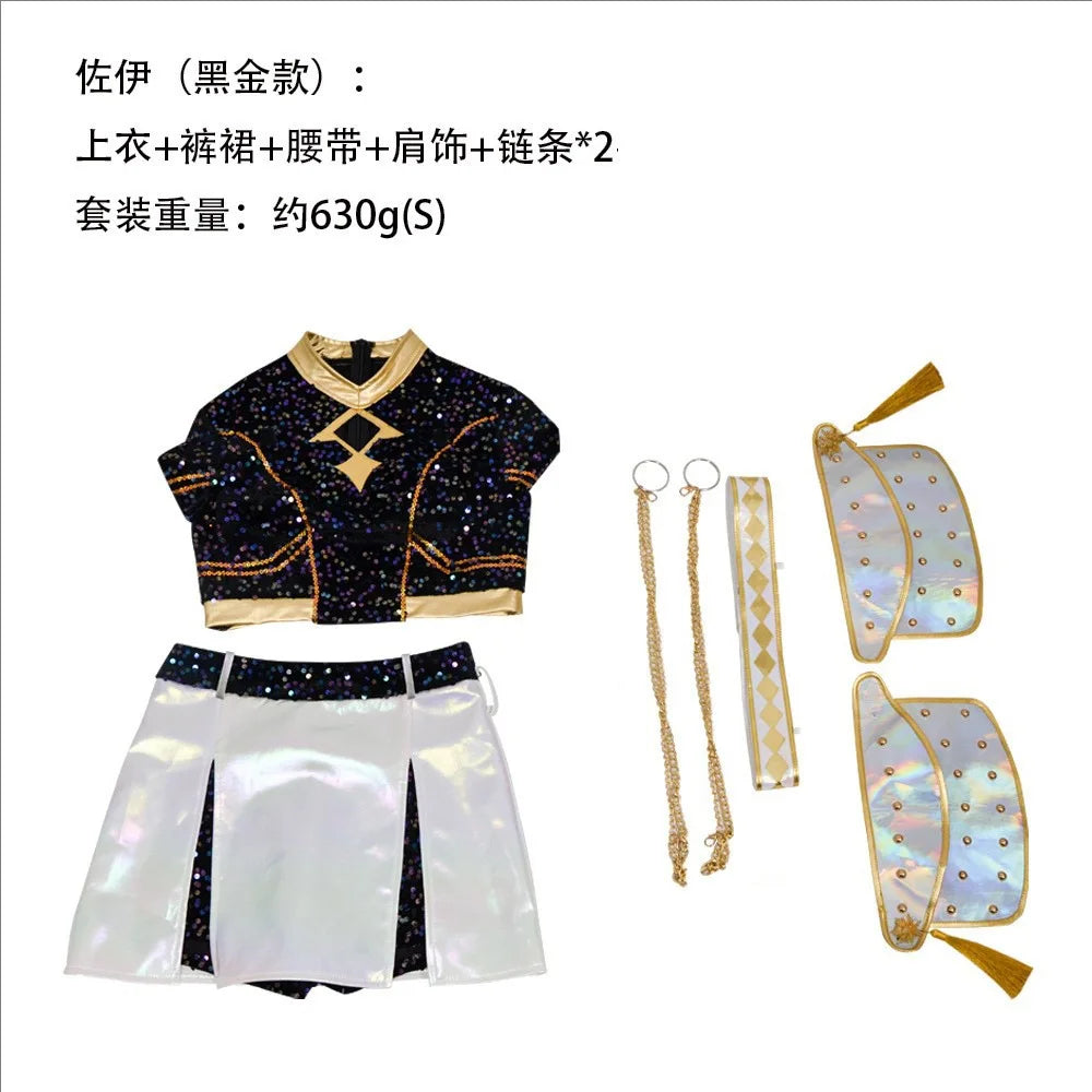 Easter For Teen Dress Roleplay Glitter Costume Cosplay Shiny  Disguise for Women Suit Outfits Halloween Xmas Carnival Party Suit