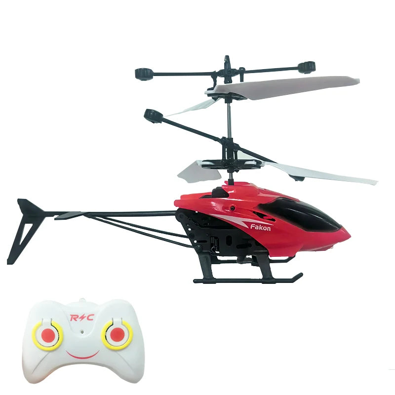 Mini Drone Rechargeable Mini RC Drone Remote Safe Fall-resistant RC Helicopters Drone Children Toys（No Remote Control Battery)