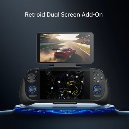 Retroid Dual Screen Add-on 5.5 inch OLED Back Clip Screen For Retroid Pocket 5 RP5/RPmini V2/RP4 Pro Extended Display Screen