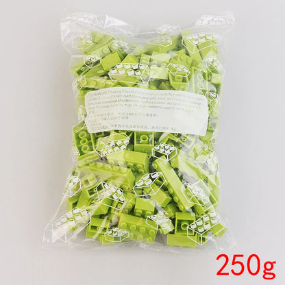 1000 Pcs Parts 500 Pieces Creative Designer DIY Toys Boy Girl Friend Model Building Blocks MOC Classical Bricks Christmas Gift
