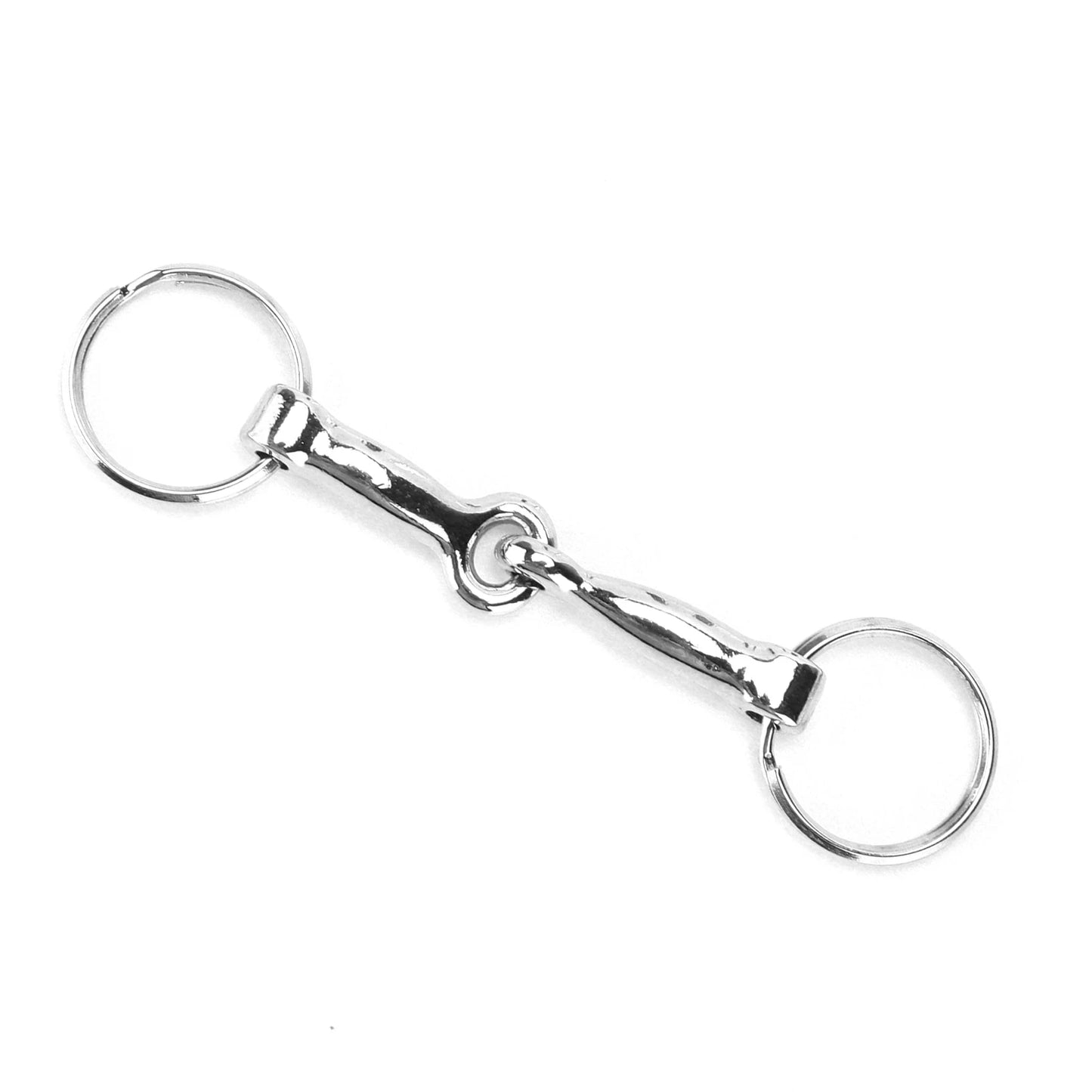 Horse Bits Keychain Snaffle Bits Keychain Zinc Alloy Pelham Keychain Single Connector Horse Bit Key Knot Snaffle Bits Keychain