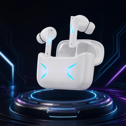 Choice ASUS Adol Gaming Headset Bluetooth 5.3 Dual Mode Wireless Low Latency Earbuds with Mic RGB Effect Music Earphones R18