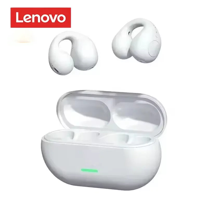 Original Lenovo BT Wireless Headphones Bone Conduction Sports Bluetooth Earphones 9D HiFi Sound Touch Control Non in Ear