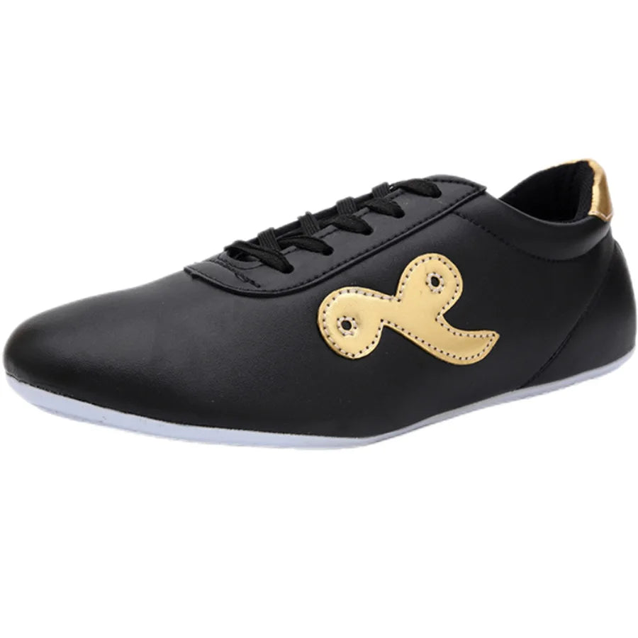 New Martial Arts Shoes Unisex Light Weight Men Women Tai Chi Wushu Shoe Soft Sole Leather Traditional Kung Fu Shoes