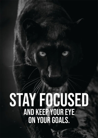 Animals Motivational Posters Eagle Wolf Lion Tiger Motivation Art Canvas Paitning Success Mindset Inspirational Wall Art Decor