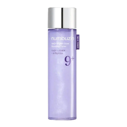Numbuzin NO.9 NAD+Skincare Set - Retinal Volumetox Eye Cream, PDRN Glow Boosting Toner, BIO Lifting-sil Essence & Full Face Mask