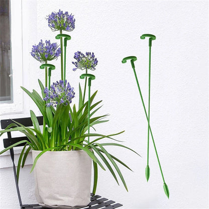 100pcs Plant Support Stakes Garden Floral Flower Support Single Stem Support Stake
