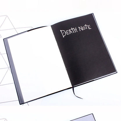 74 Sheets 20.7x14.7CM Death Note Planner Anime Diary Cartoon Book Lovely Notebook Theme Cosplay Large Dead Note Writing Notebook