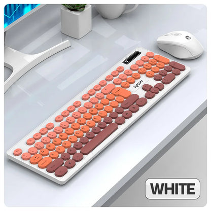 R901 Wireless Keyboard and Mouse Set 2.4GHz Wireless Keyboard with Silent Mouse Set Laptop Keyboard and Mouse Set