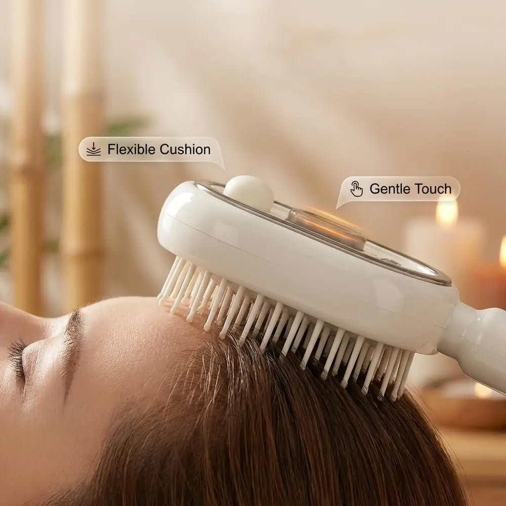 Electric Steam Brush, Rechargeable Detangling Steam Hair Straightener, Rechargeable Water Spray Hair Brush for Long Short Hairs