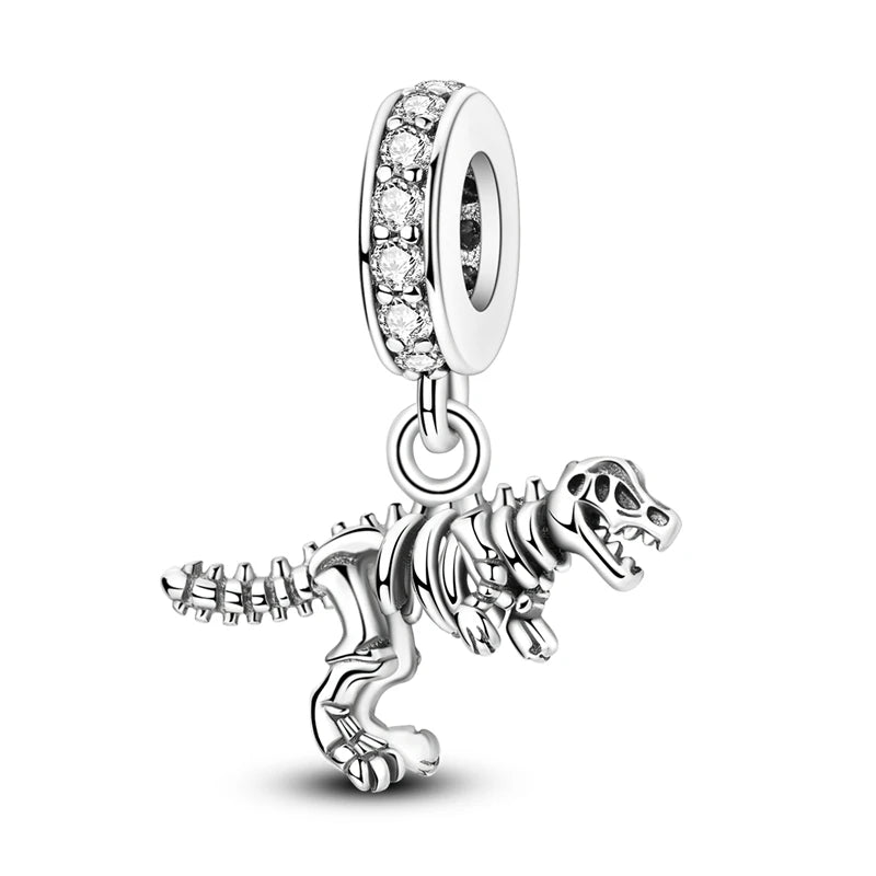 925 Sterling Silver Can Be Opened Pandant Easter Egg Charms Beads Fit