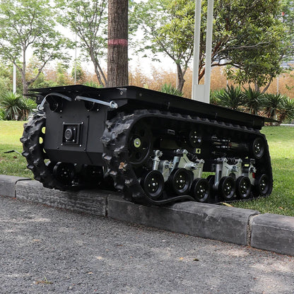 Heavy Load Capacity Industry Delivery Robot Platform with Superior Shock Absorption System, Durable Chassis