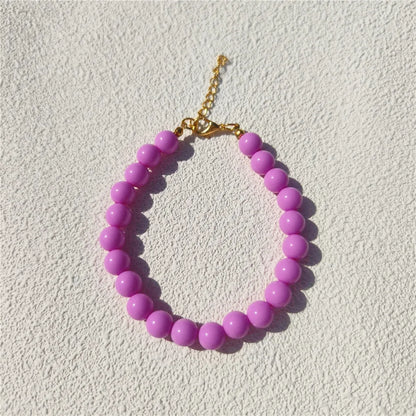 Dogs Necklace Extension Chain Design Pet Collar Fashion Dogs Faux Pearls Necklace Loop DIY Cat Dog Grooming Accessory