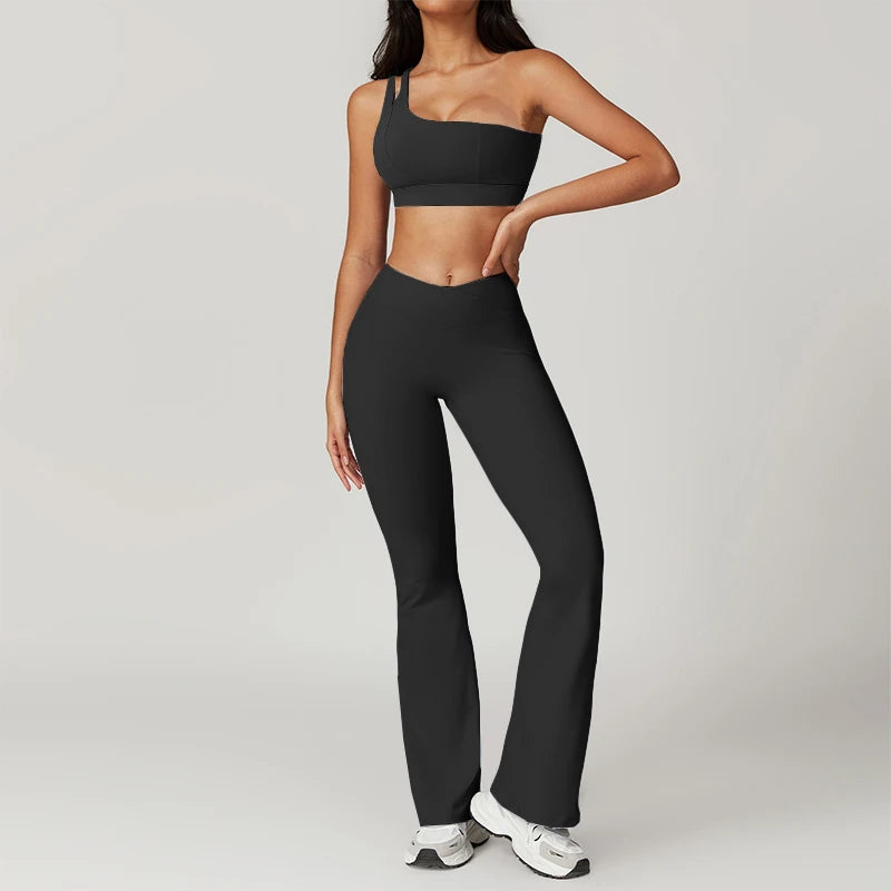 Skinny Sports Sets Women's Tracksuit Scrunch Butt Fitness Suits Push-Up Sexy Workout Sportswear Tights Short Activewear Woman