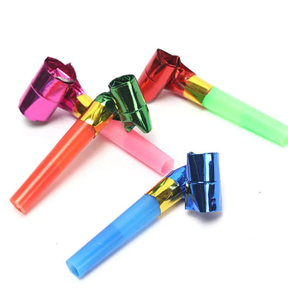 30 Pieces Per Pack Children's Games Whistling Birthday Supplies Fun Parties Loot Bags Fillers Noise Generators Prank Toys
