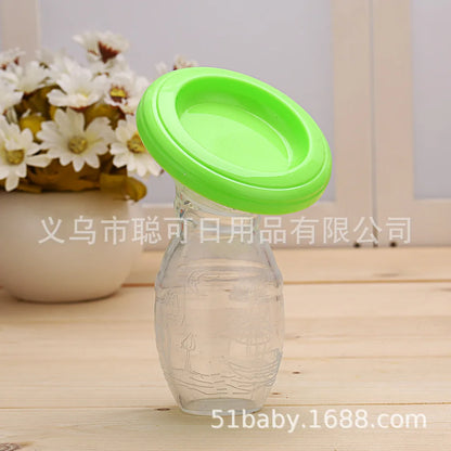 Breastfeeding Baby Feeding Manual Breast Pump Partner Breast Collector Automatic Correction Breast Milk Silicone Pumps BPA Free
