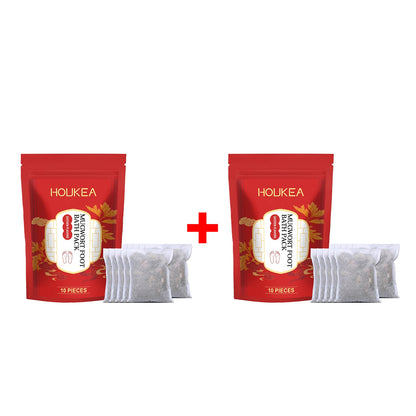 Mugwort Foot Bath Pack Foot Comfort Improve Sleep Quality Daily Gentle Cleaning Moisturize Herbal Ingredients Care Foot Bath Bag