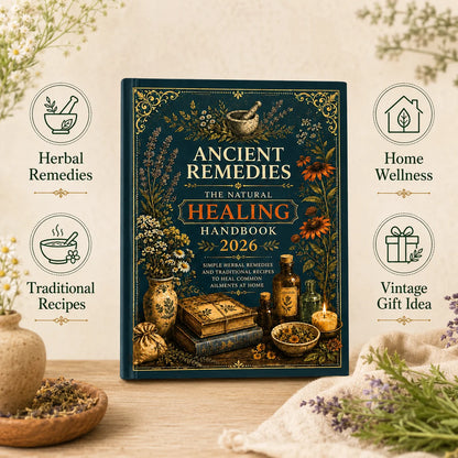 Ancient Remedies Healing Handbook 2026 Herbal Medicine Guide Natural Home Remedies for Wellness and Immune Support Books