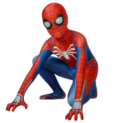 Spiderman Zentai Costume Anime Superhero Miles Morales Spider Man Cosplay Costume Bodysuit Halloween Costume for Kids Boy Adult