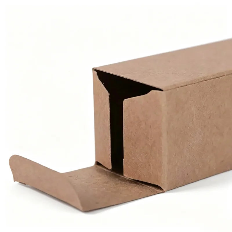100/500pcs White Black Kraft Paper Tube Boxes Cosmetic Storage Box Lipstick Essential Oil Bottle Packaging Box For Gift