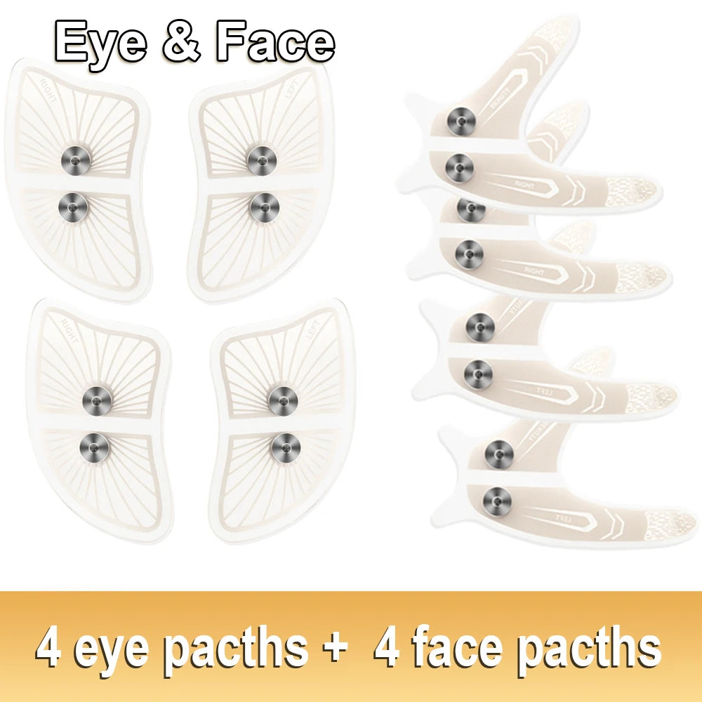 EMS Facial Eye Massager Electric Muscle Stimulator Facial Massagers Beauty Eyes Face Lifting Fatigue Relief  Skin Care