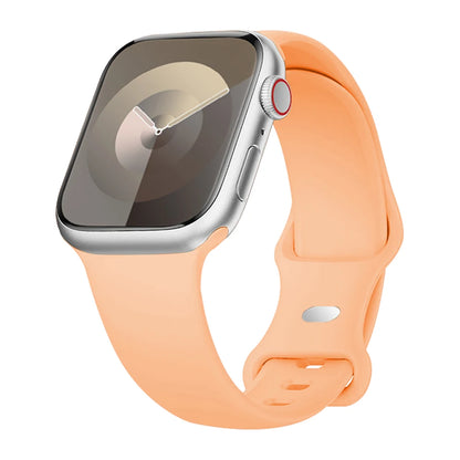 Silicone Strap For Apple Watch Bands 40mm 44mm 46mm 45mm 41mm 49mm 42 Correa Bracelet iWatch series ultra3 2 7 8 9 se 10 11 band
