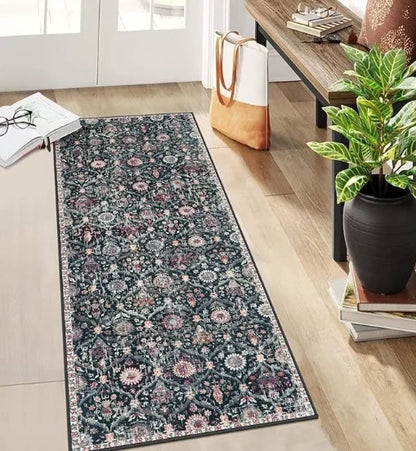 Bohemia Trellis Hallway Rug Runner Rug Kitchen for Hallways Vintage Carpet Bedroom Bathroom Entryway CreamMulti Runners Mats