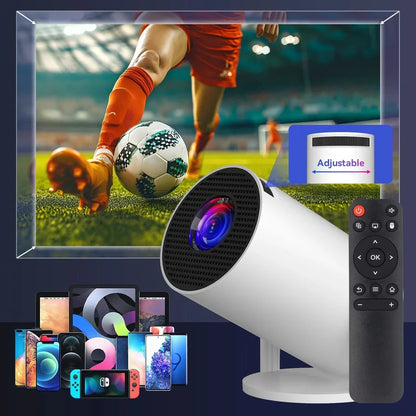 4K Mini Projector 10000 Lumens LED 1080P WiFi Bluetooth Ultra HD Portable Home Theater
