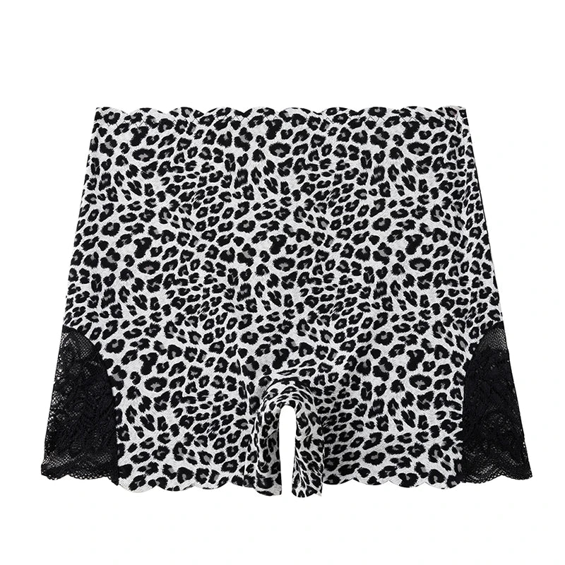 BZEL New High-Waist Women's Panties Seamless Boyshorts Leopard Sexy Lingerie Comfortable  Breathable Female Lcae Boxers Hot Sale