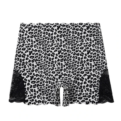 BZEL New High-Waist Women's Panties Seamless Boyshorts Leopard Sexy Lingerie Comfortable  Breathable Female Lcae Boxers Hot Sale