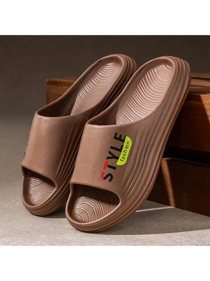 Summer Women's Slipper Outdoor Wear Soft Sole Sliders Bathroom Anti-slip Casual Slippers Indoor Thick Bottom Household Shoe