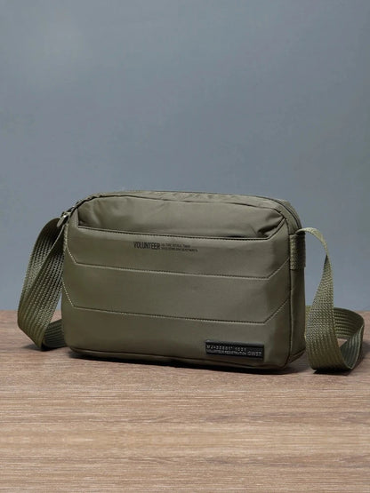 VOLUNTEER Crossbody Bag Men Casual Oxford Cloth Waterproof Phone Bag Man Fashion Commuter Adjustable Shoulder Bags Male 1713-13