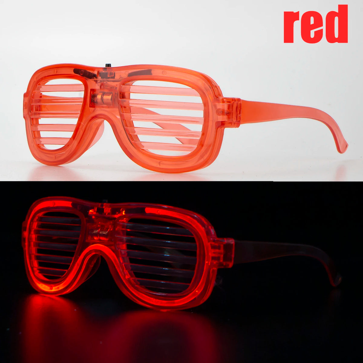 5/10/15/20/30 Pcs Led Neon Party Glasses Light Up Sunglasses Glow in the Dark Glasses for Kids Adults Party Supplies