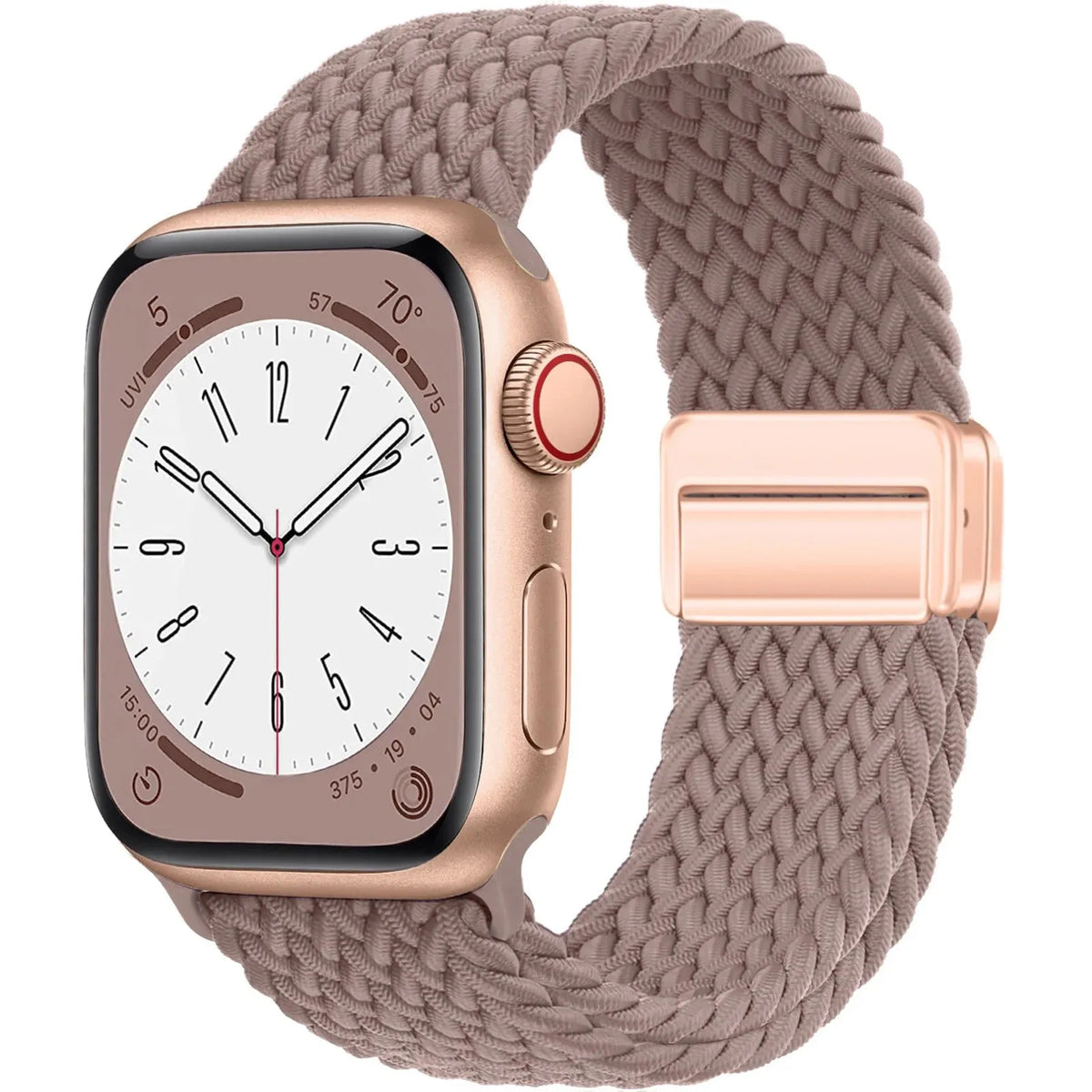 Braided Strap For Apple Watch Bands 40mm 45mm 41mm 44mm 42/46mm 49mm magnetic Bracelet iWatch series se 7 5 6 8 9 10 11 Ultra3 2