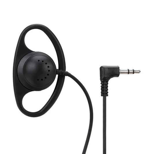 Earhook Wired Earphones Single Side Earphones Portable Headphone 3.5mm Interface Suitable For Phone PC No PTT Microphone