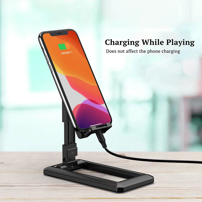 Portable Desktop Smartphone Stand Adjustable Cellphone Holder Tablet Stand Foldable Tablet Bracket For iPhone Xiaomi iPad Tablet