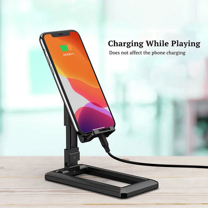 Portable Desktop Smartphone Stand Adjustable Cellphone Holder Tablet Stand Foldable Tablet Bracket For iPhone Xiaomi iPad Tablet