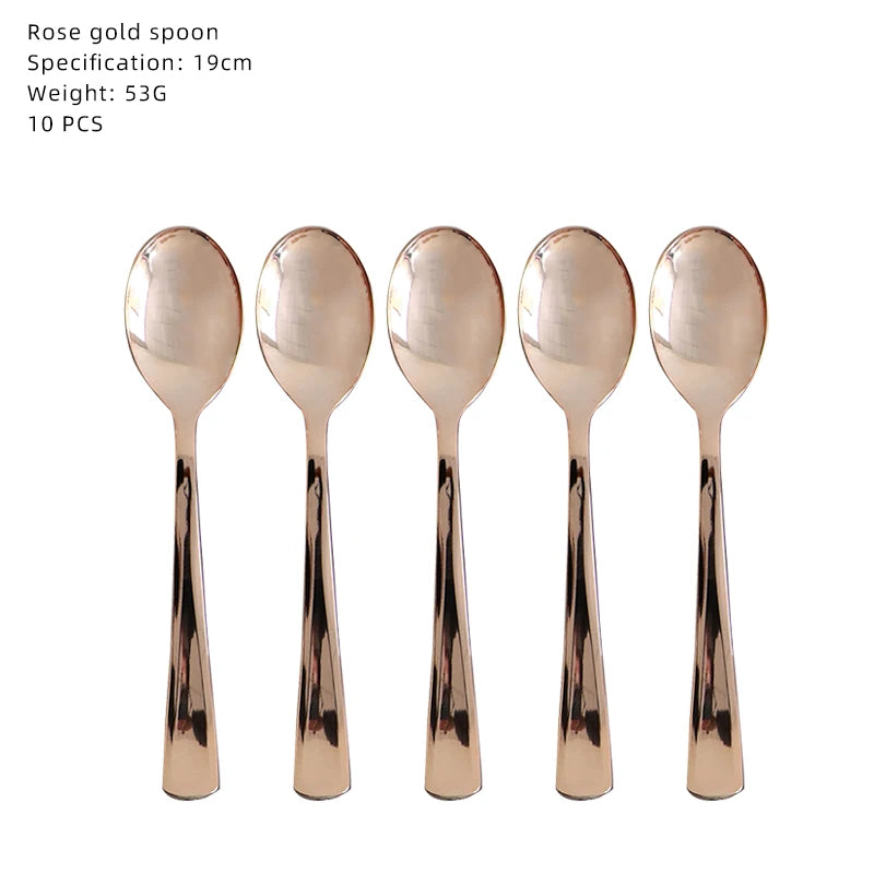 Rose Gold Party Supplies Disposable Tableware Set Diamond Glitter Paper Plate Cup Wedding Birthday Party Decoration Kid Balloons