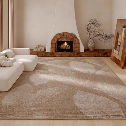 Large Living Room Carpet Retro-style High-end Aesthetic Bedroom Fluffy Bedside Rug Creative Unique Artistic Coffee Table Mats 러그