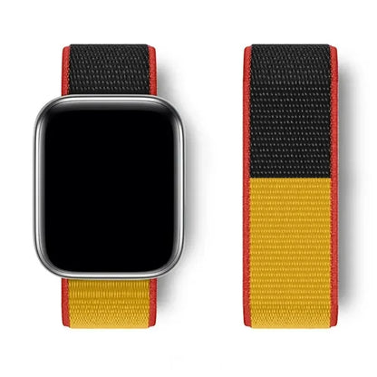 Nylon loop For Apple Watch Band Ultra-2 49mm 44mm 40mm 45mm 41mm Sport pride Bracelet iwatch Strap Series 9 8 se 7 6 5 4 3