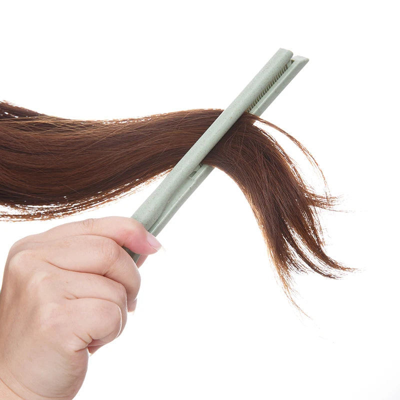 V-Shaped Hair Styling Comb | Manual Fine-Tooth Resin Design | Home & Salon Hair Sectioning